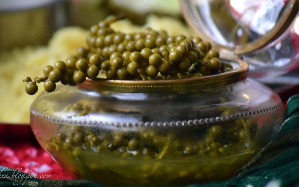 Green Pepper Corns in Brine